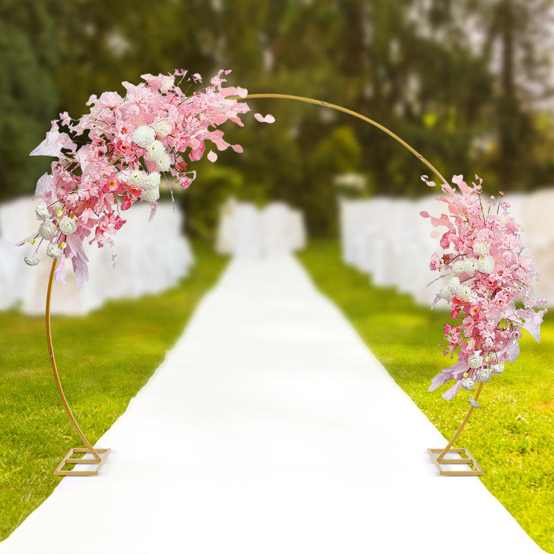 Round Arch Flower Backdrop For Photography Wedding cheapest Archway Greenery Circle Arch Pink Floral Bridal Shower Decor Flower Arch Arrangement